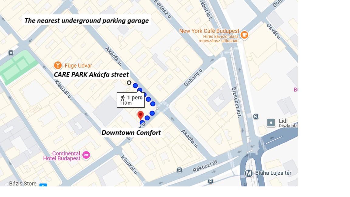 Downtown Comfort Budapest Ngoại thất bức ảnh